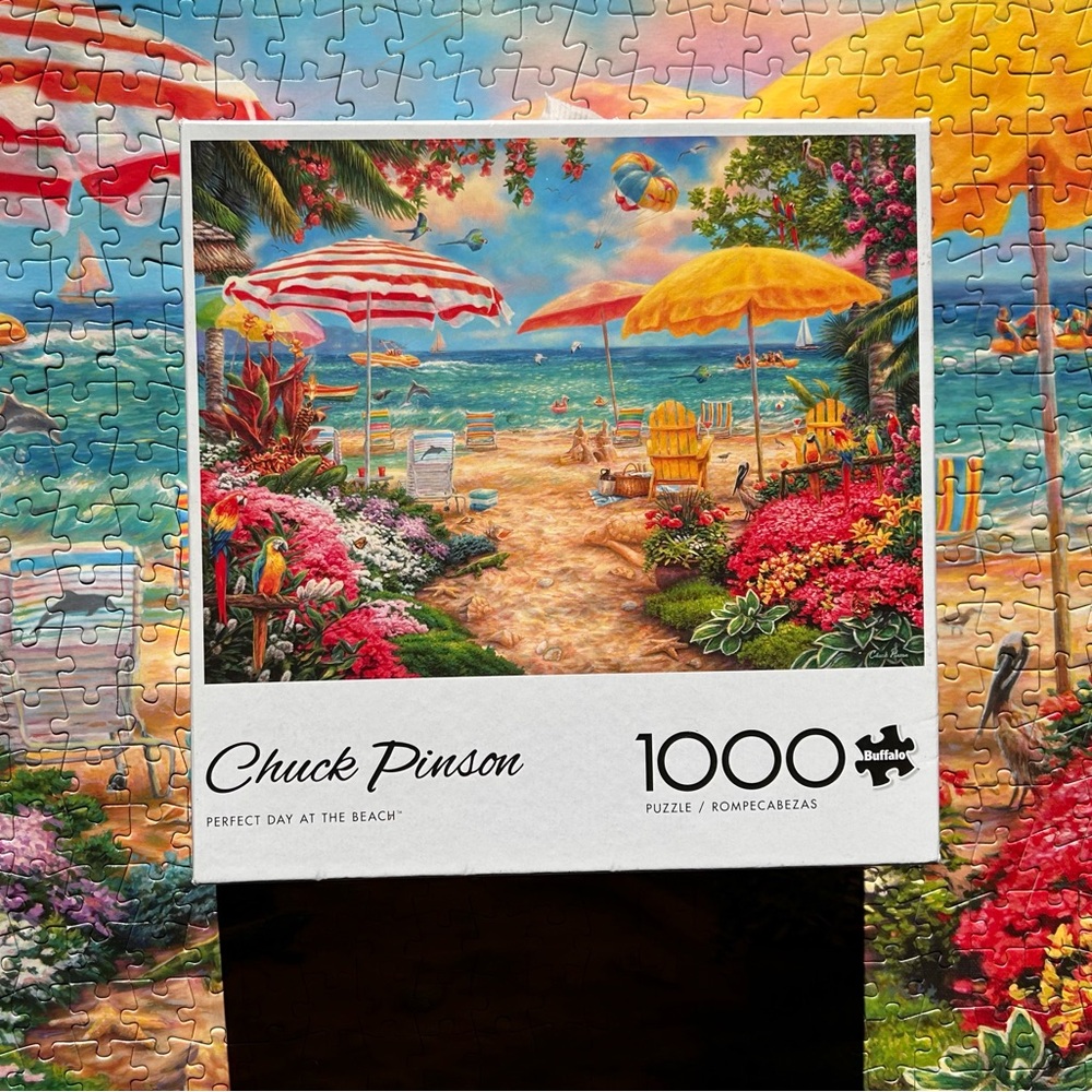 Buffalo Games Chuck Pinson Perfect Day at the Beach Puzzle